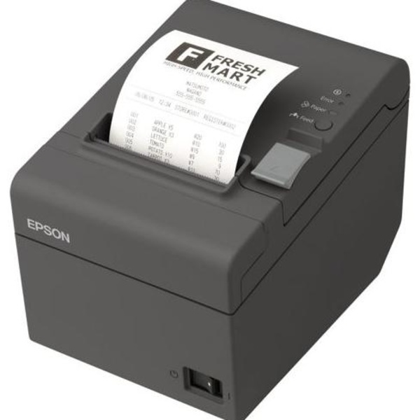 TICKETERA TERMICA EPSON TM-T20 ETHERNET,BLACK