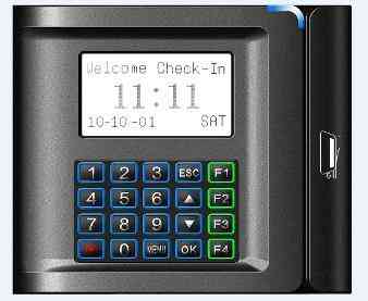 TERMINAL CONTROL ASISTENCIA CODIGO DE BARRAS ZKSOFTWARE, US-10B