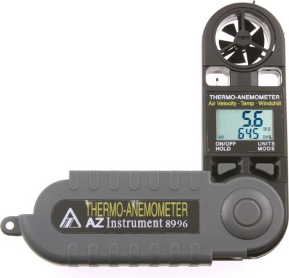 Anemómetro de bolsillo, multifunción AZ 8996
