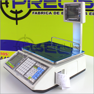 BALANZA ELECTRÓNICA ETIQUETADORA CAS CT-100