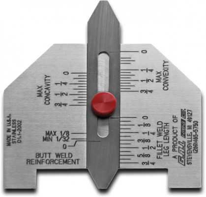 CALIBRADOR DE SOLDADURA AWS GAL GAGE CAT-6