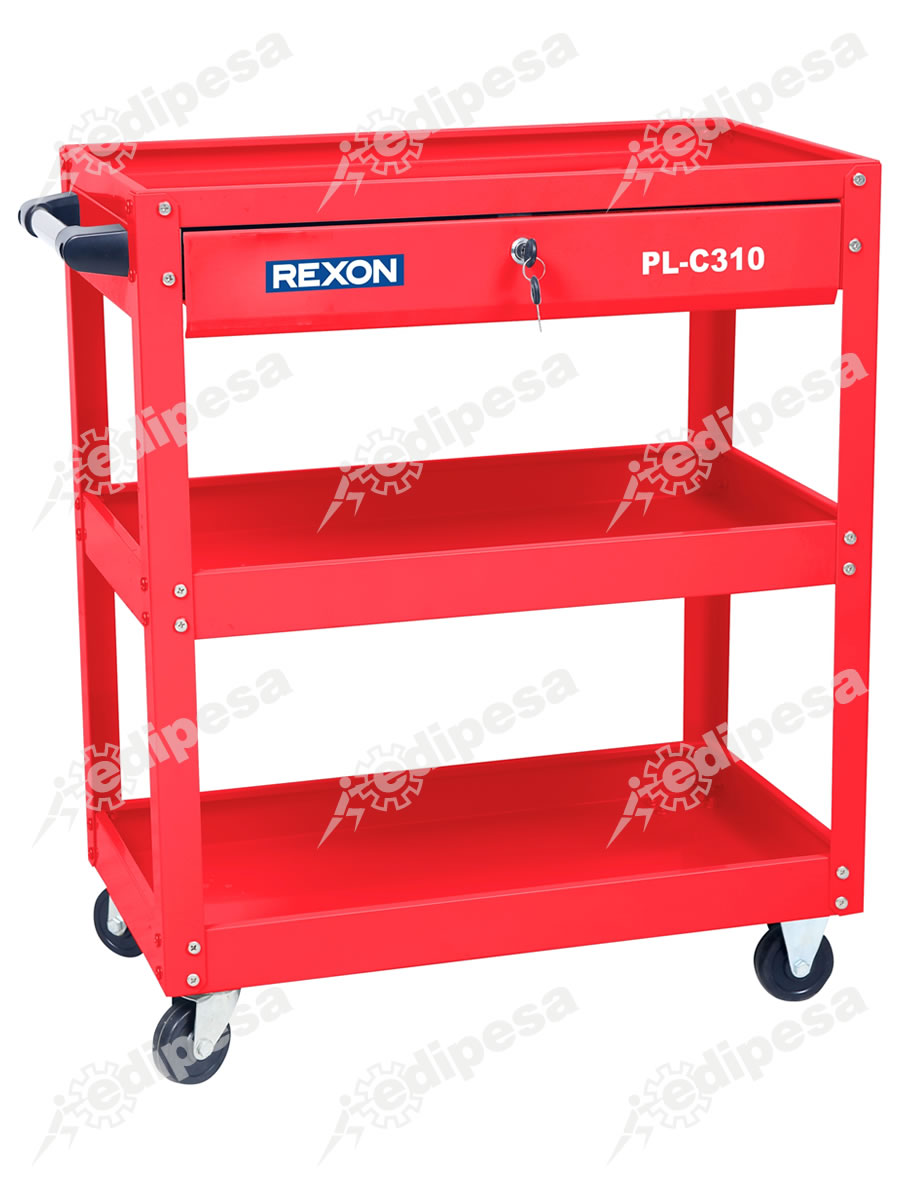 Gabinete Rodante REXON PL-C310 31pulg 2 niveles con llave
