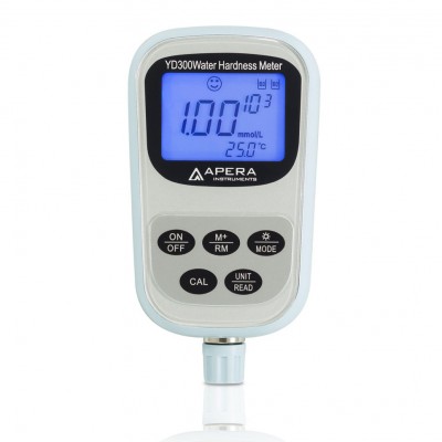 MEDIDOR DE DUREZA DEL AGUA PORTÁTIL APERA YD300