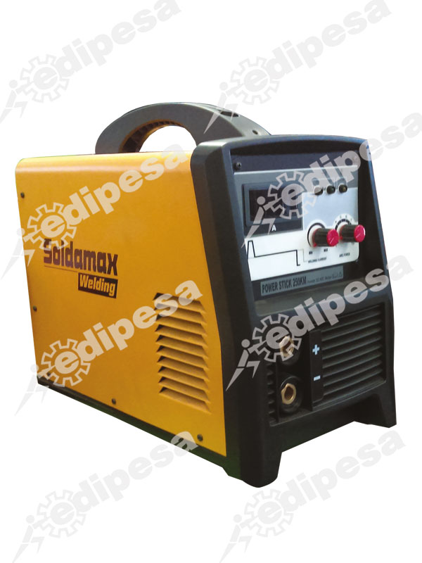 Soldadora Inversora SOLDAMAX Powerstick 250KM 220/380V CC/DC
