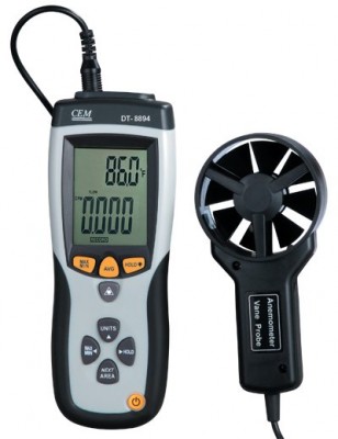 Termoanemómetro con termómetro Infrarrojo CEM DT-8894